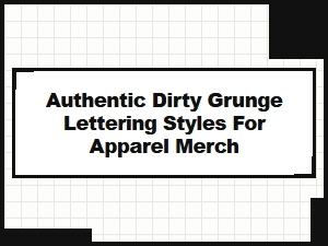 Dirty Grunge Handwritten Fonts for Apparel and Merch Design